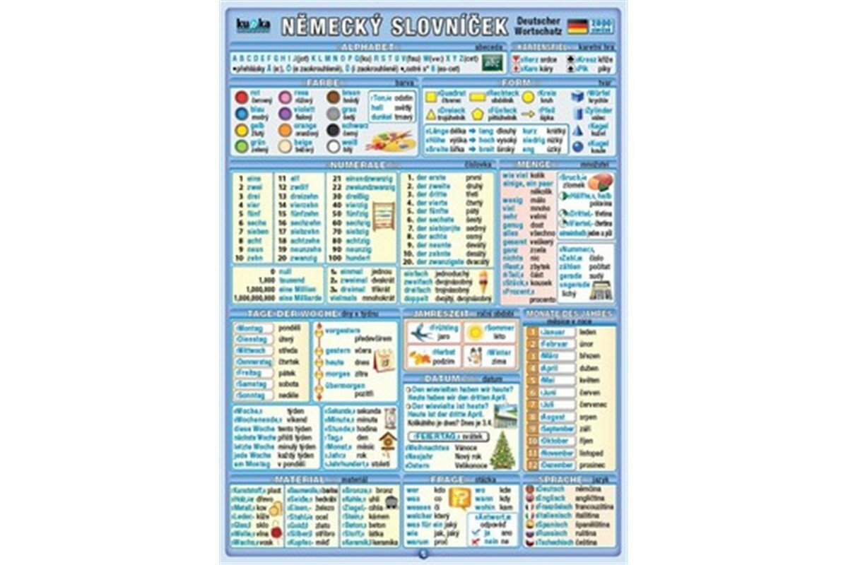 Německý slovníček koupíte na Knihydobrovsky.cz