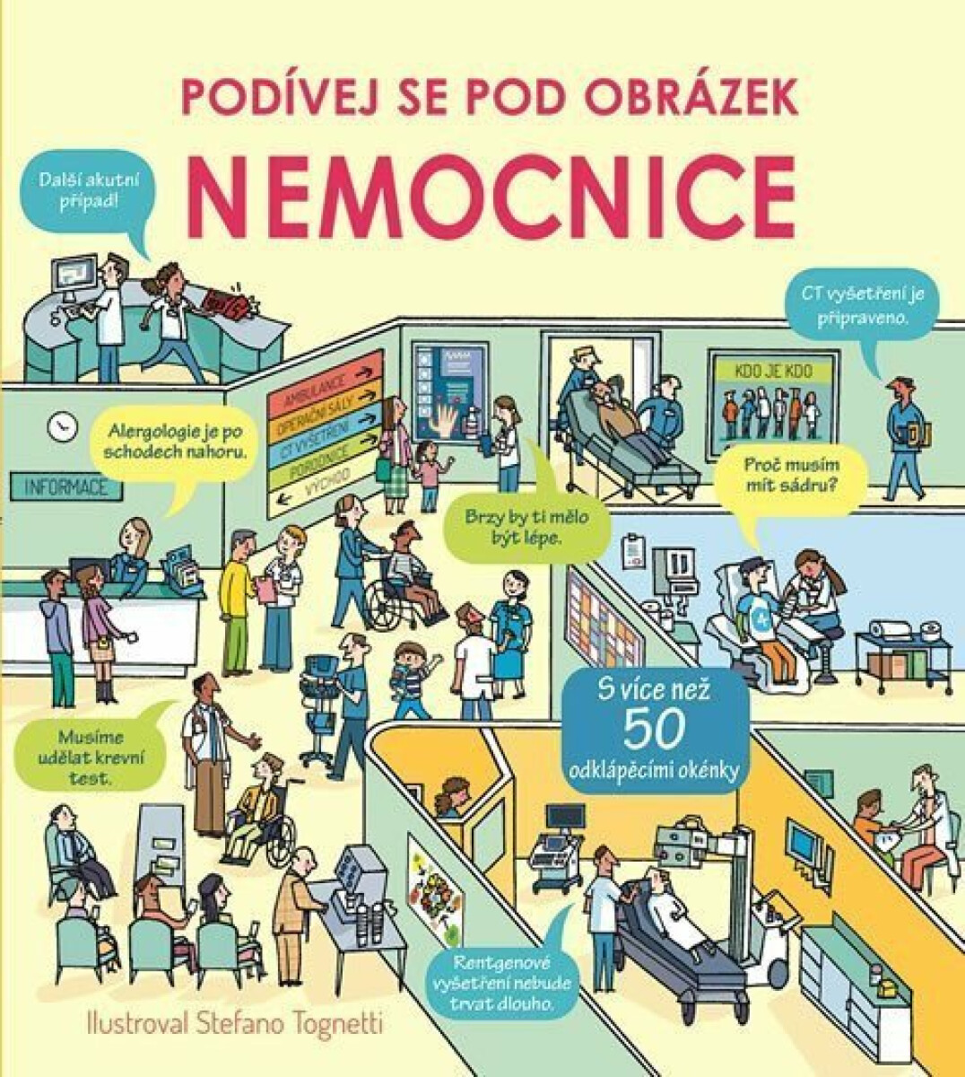 Levně Podívej se pod obrázek - Nemocnice - Katie Daynes