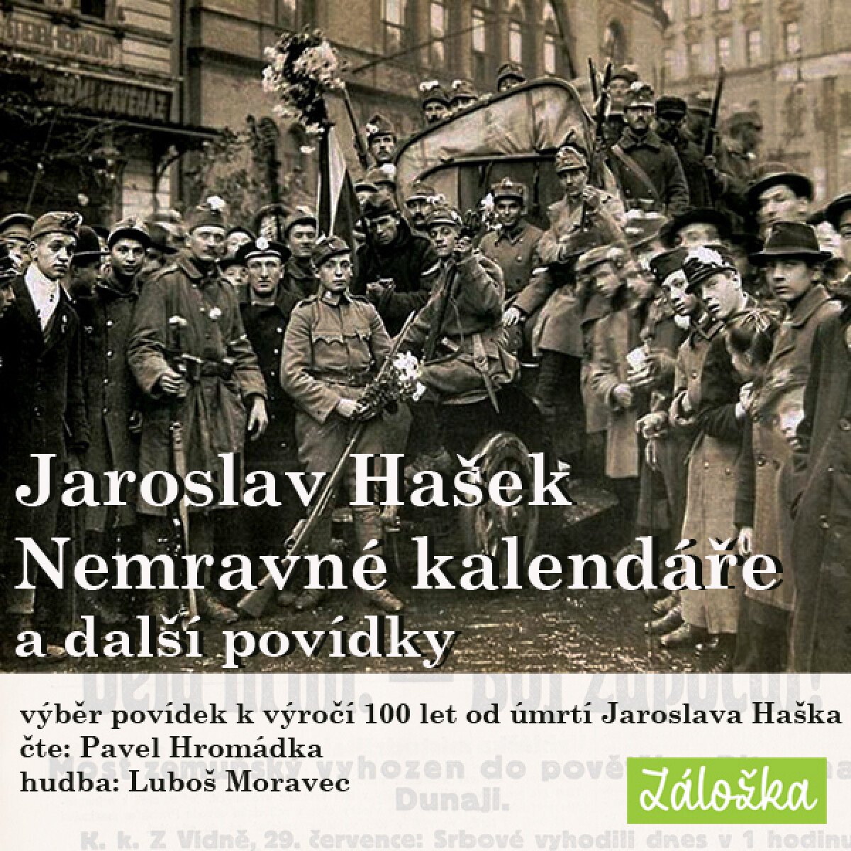 Levně Nemravné kalendáře a další povídky - Jaroslav Hašek - audiokniha
