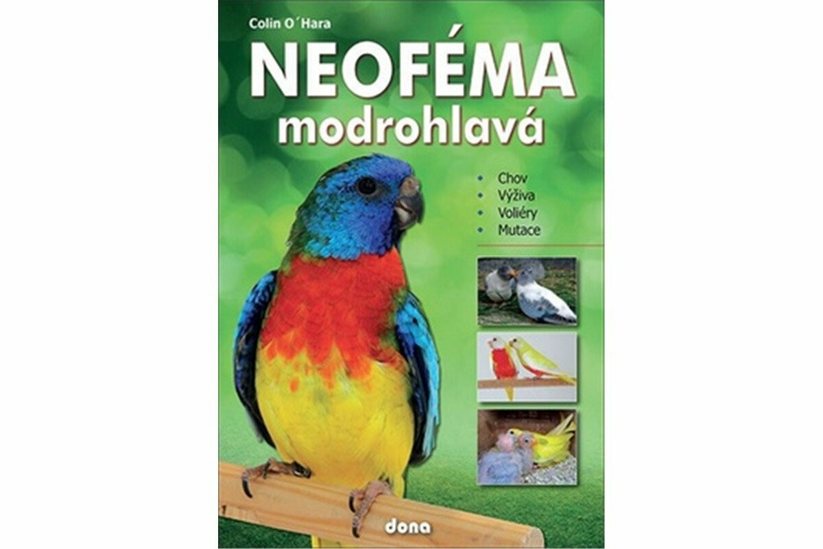 Kniha Neoféma modrohlavá - chovatelská příručka