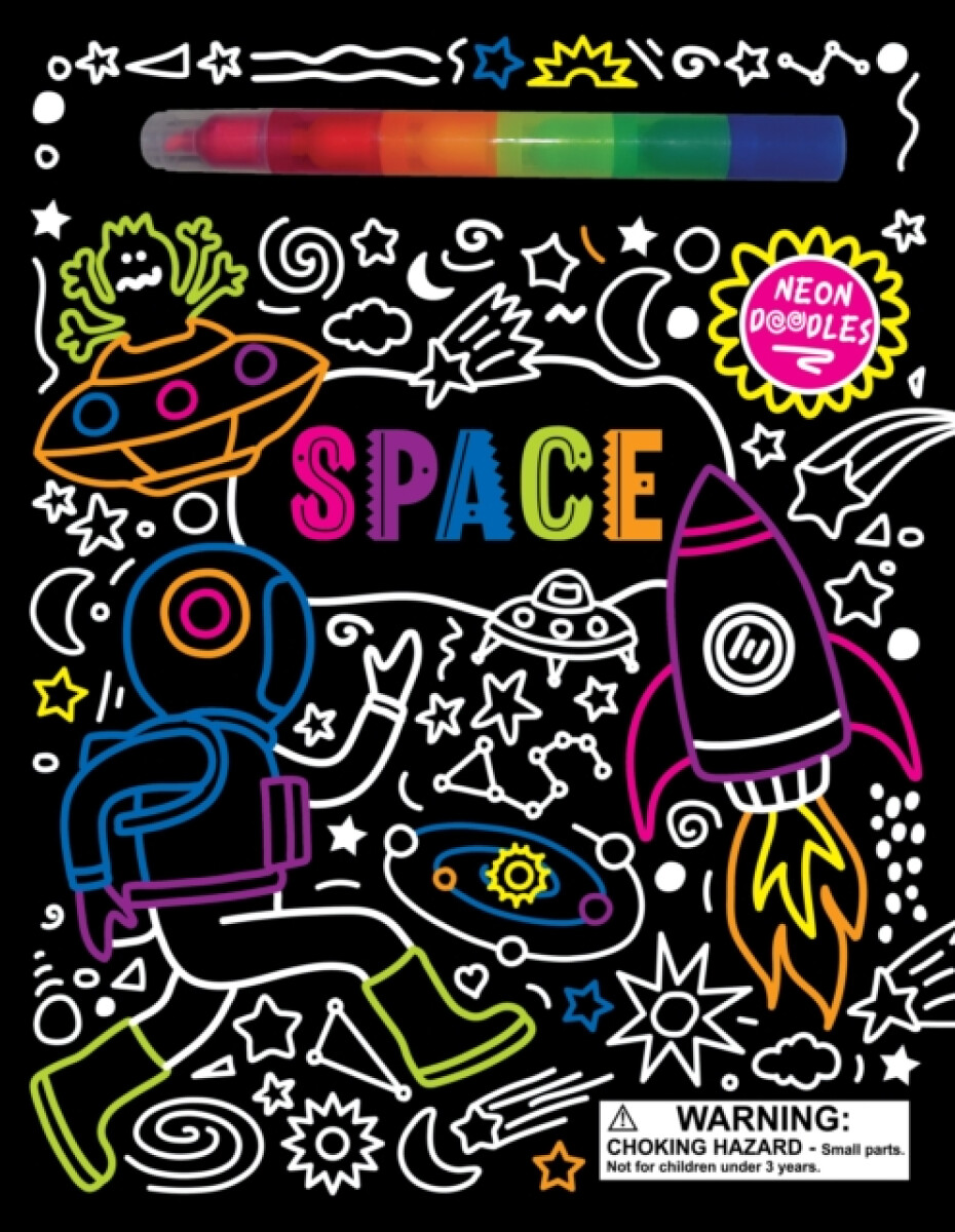 Kniha Neon Doodles Book