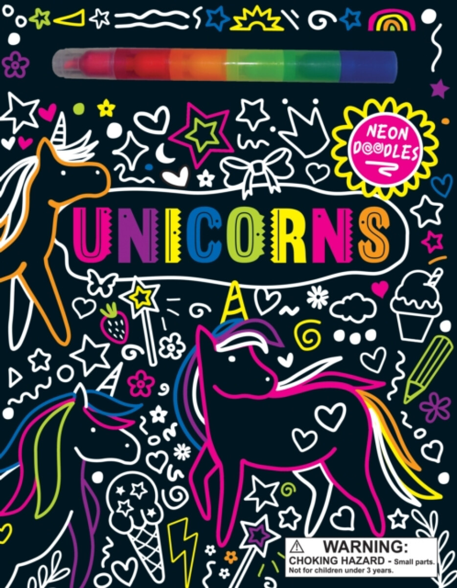 Kniha Neon Doodles Book