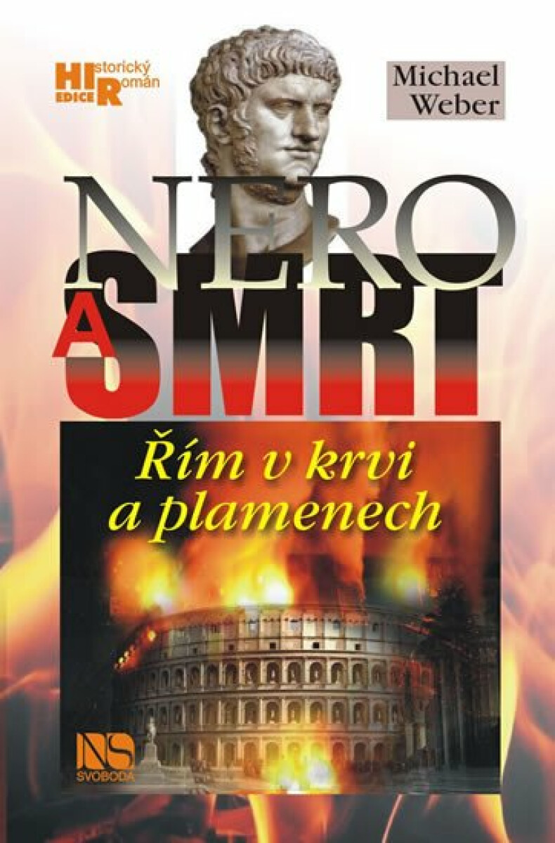 Kniha Nero a smrt - Řím v krvi a plamenech