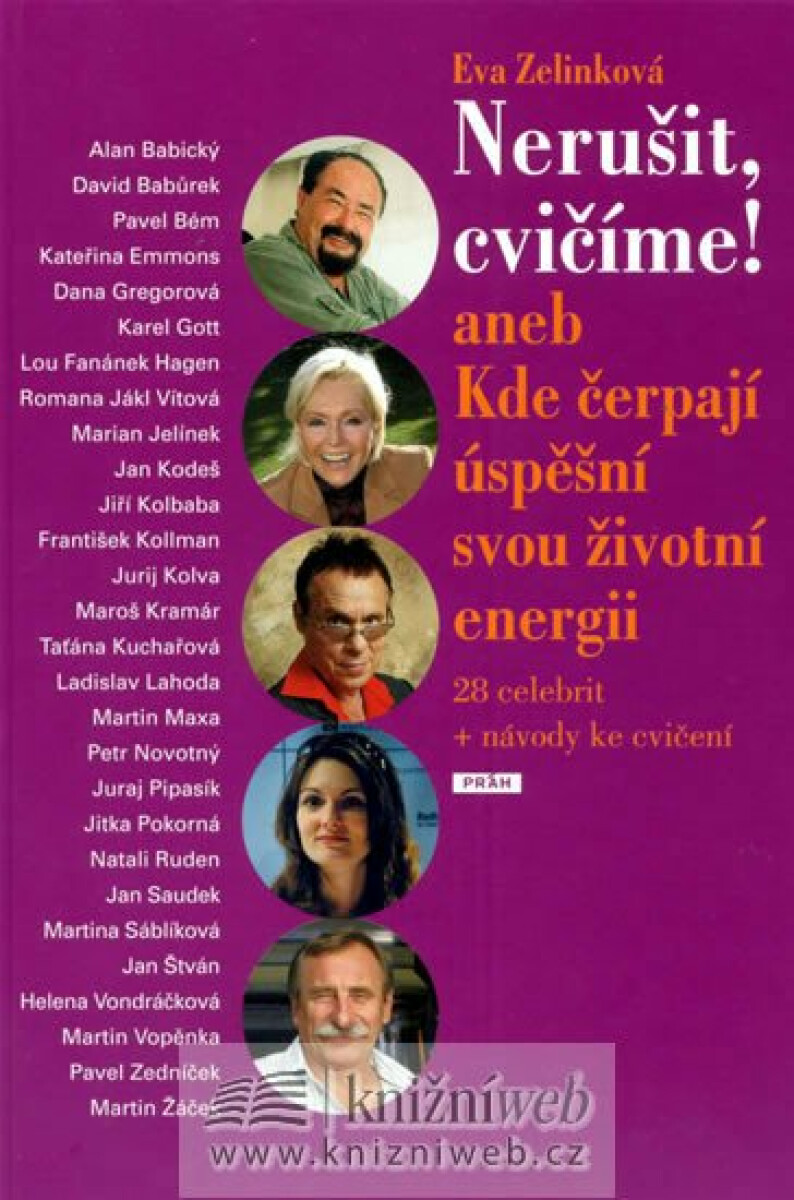 Kniha Nerušit, cvičíme!