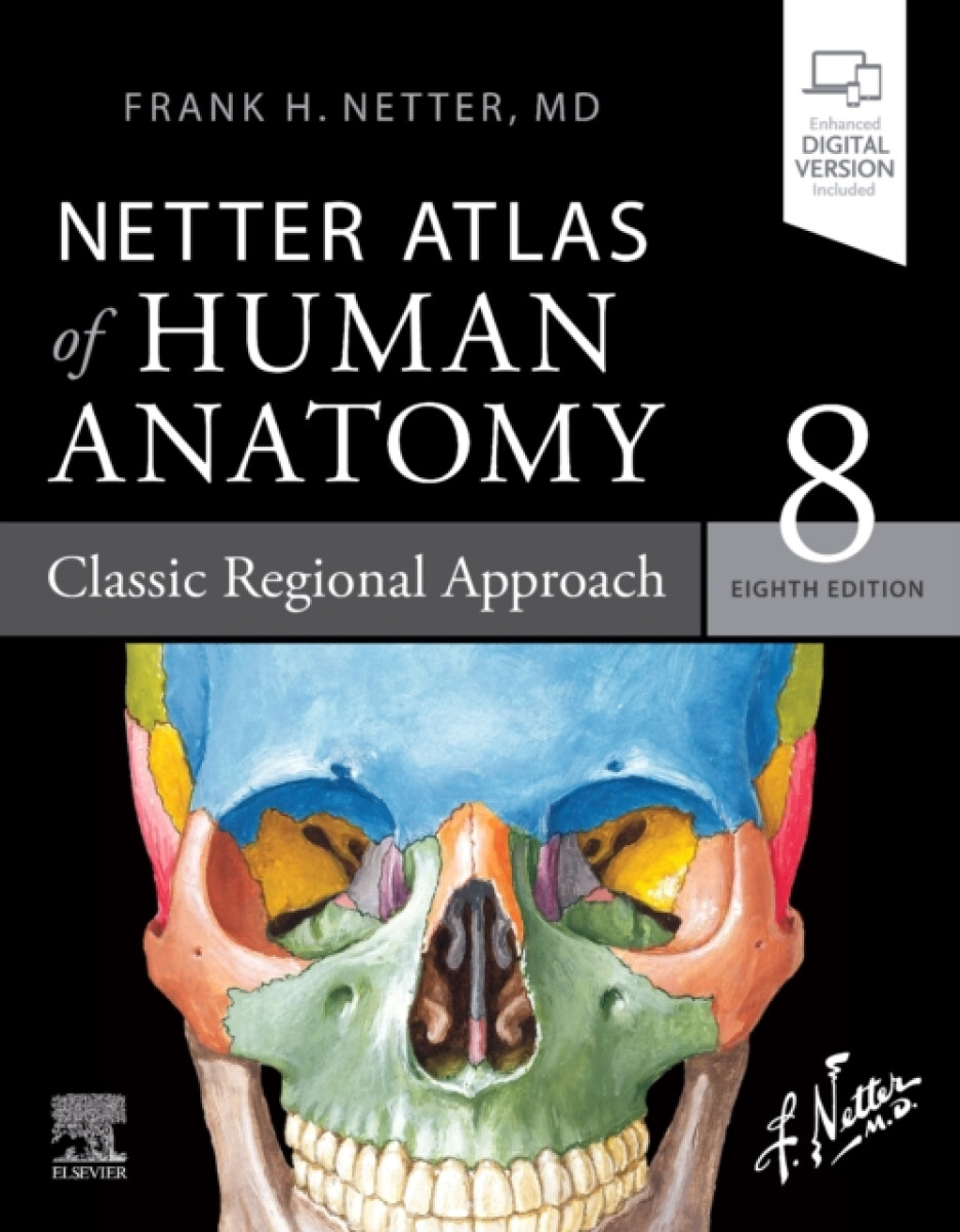 Kniha Netter Atlas of Human Anatomy: Classic Regional Approach