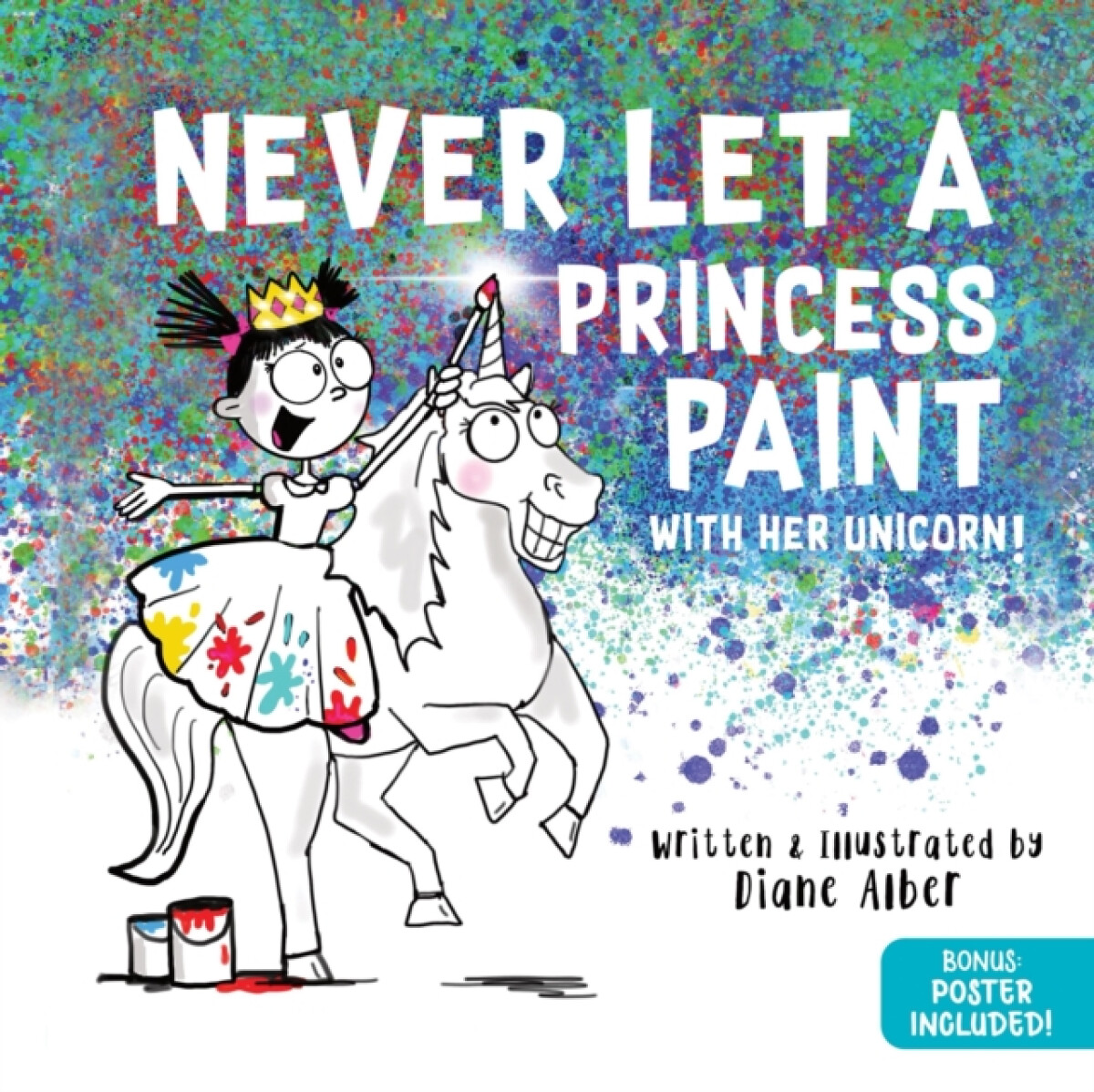 Kniha Never Let a Princess Paint