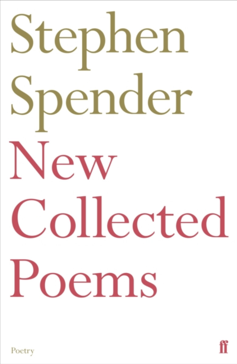 Kniha New Collected Poems of Stephen Spender