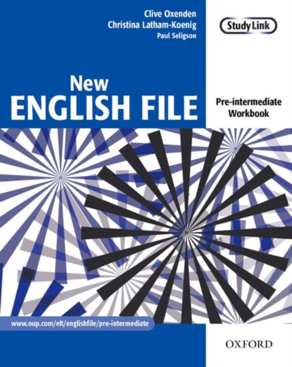 Kniha New English File Pre-intermediate Workbook