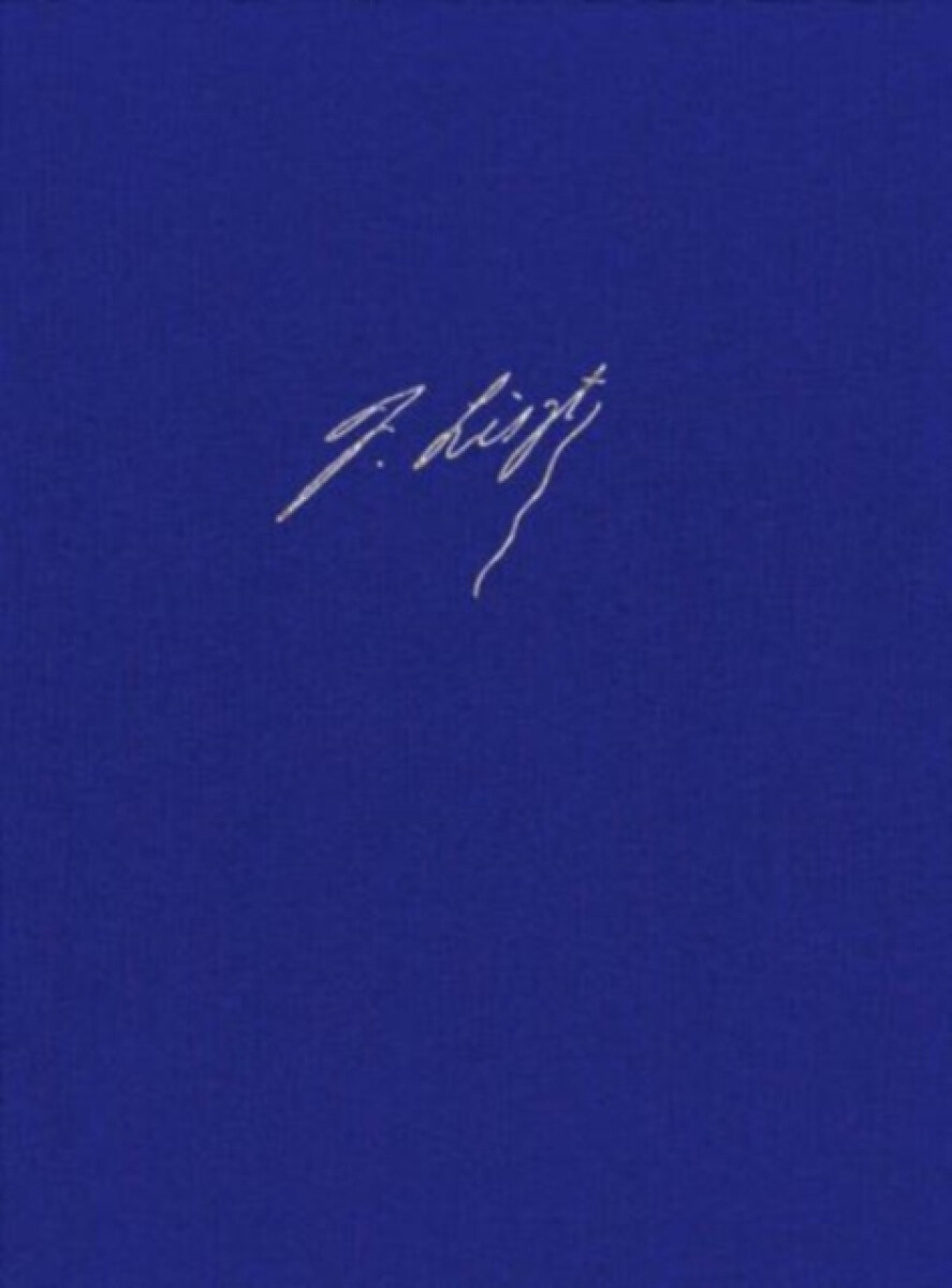 New Liszt Edition III/1 Hardback