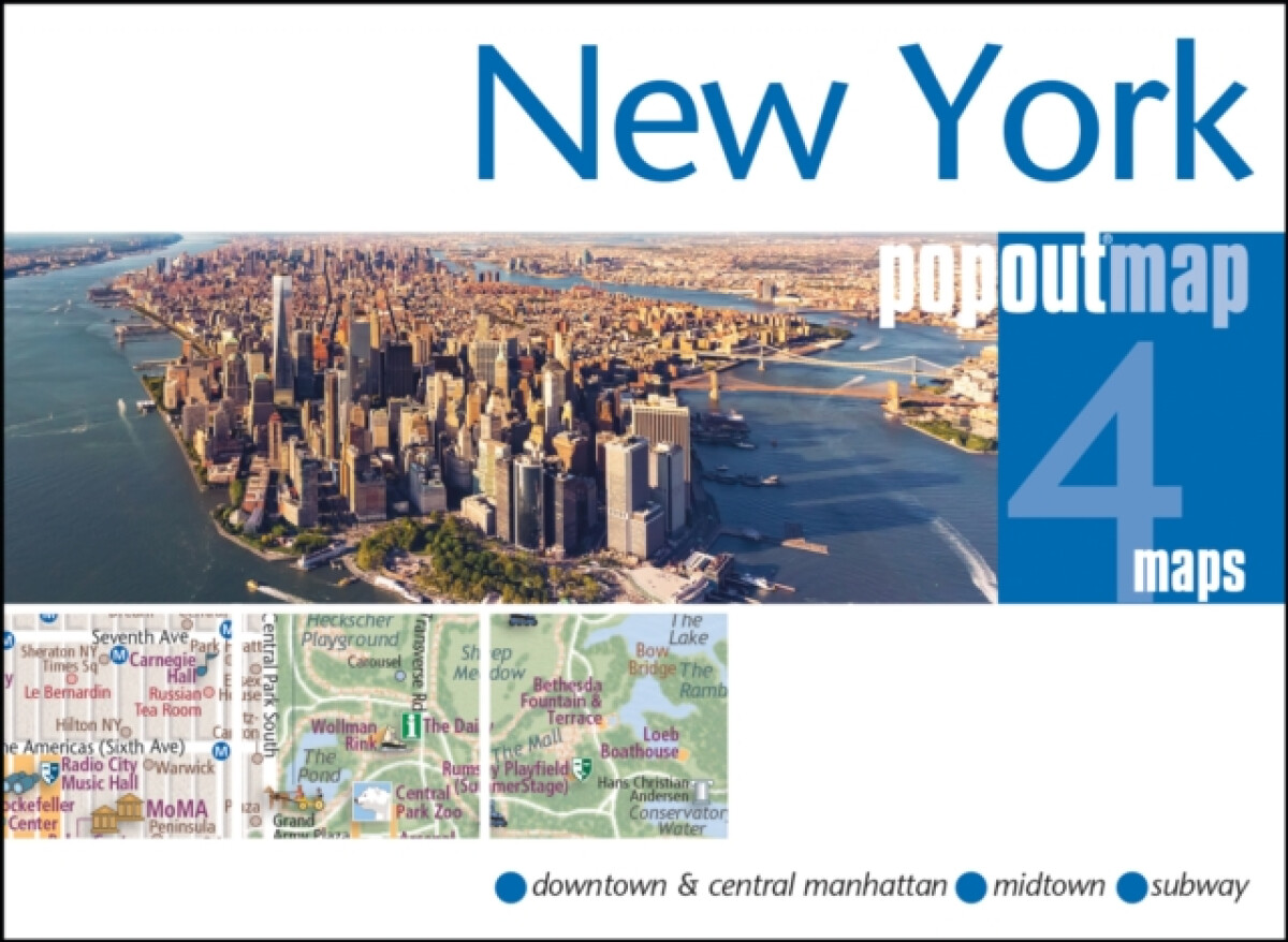 Kniha New York PopOut Map