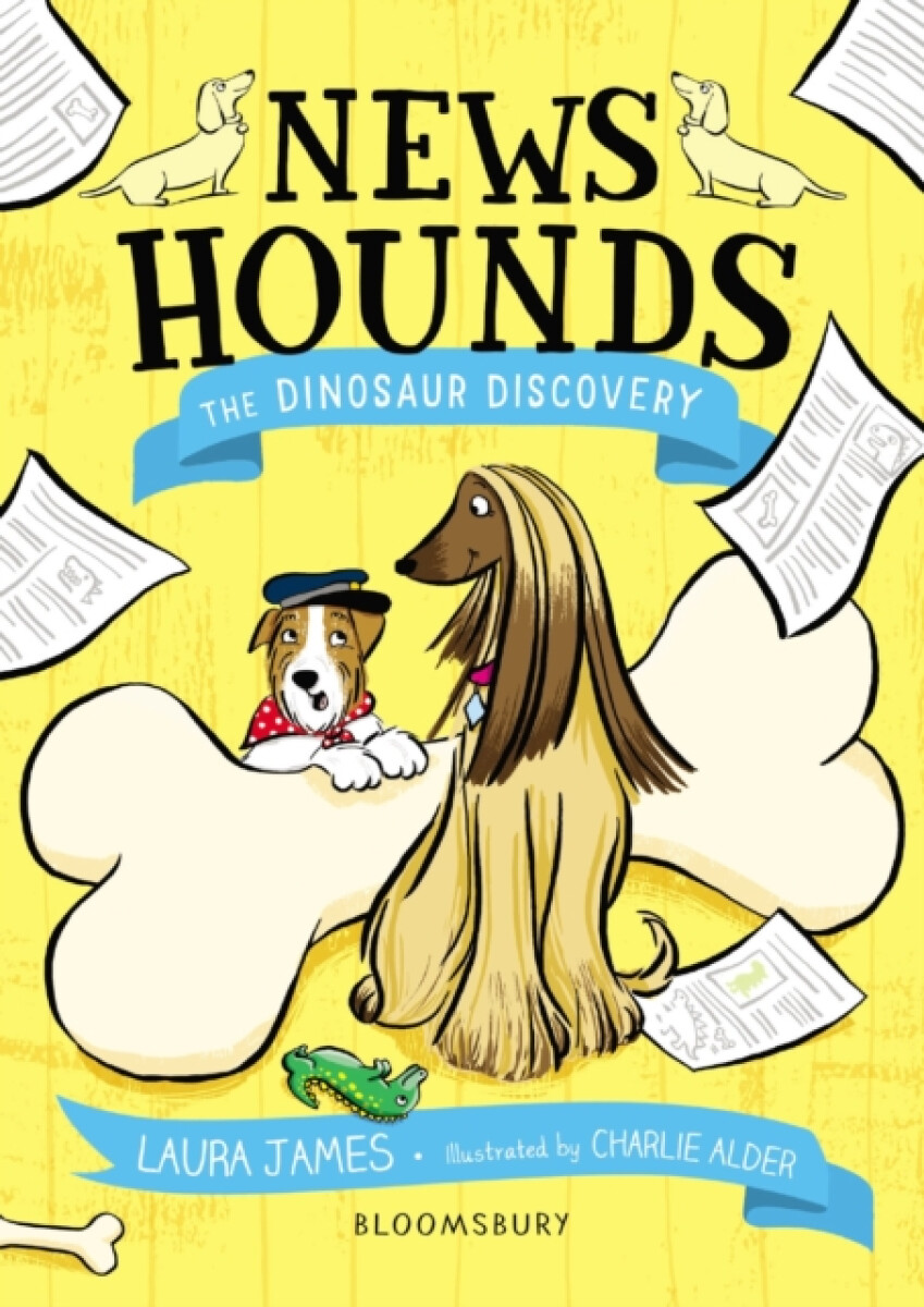 Kniha News Hounds: The Dinosaur Discovery