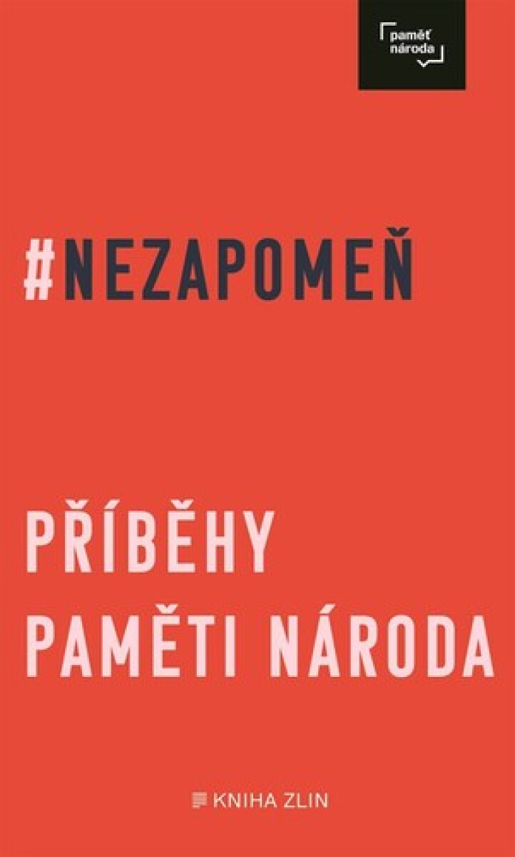 Kniha Nezapomeň