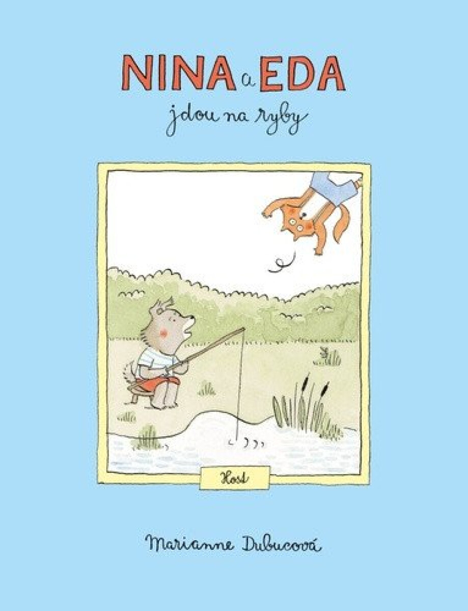 Kniha Nina a Eda jdou na ryby