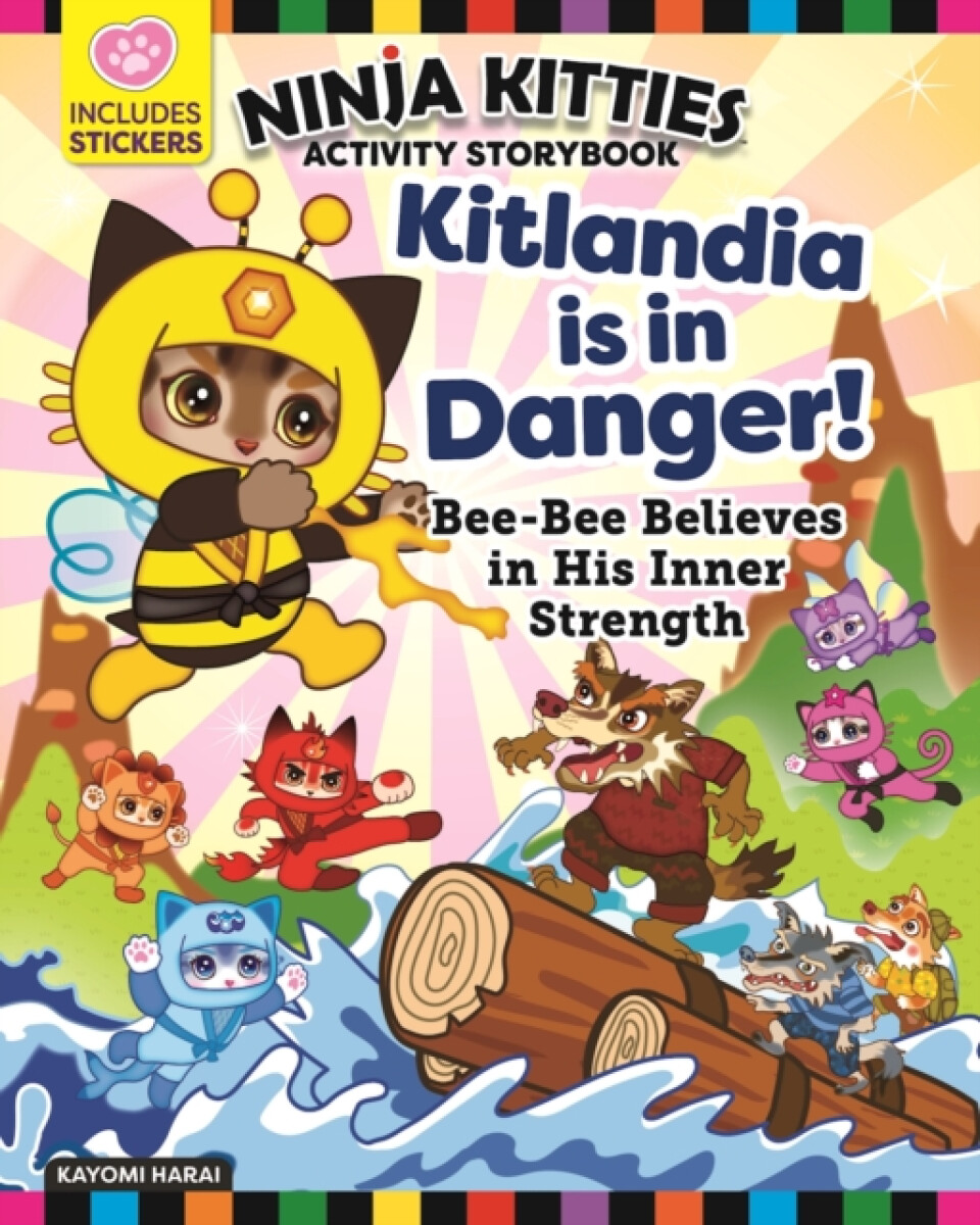 Kniha Ninja Kitties Kitlandia is in Danger! Activity Storybook