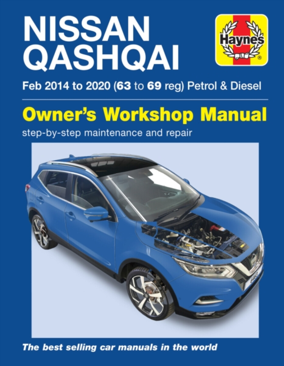 Kniha Nissan Qashqai Petrol a Diesel (Feb '14-'20) 63 to 69