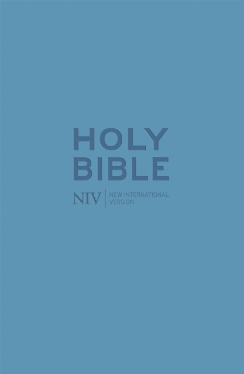Kniha NIV Pocket Cyan Soft-tone Bible with Zip