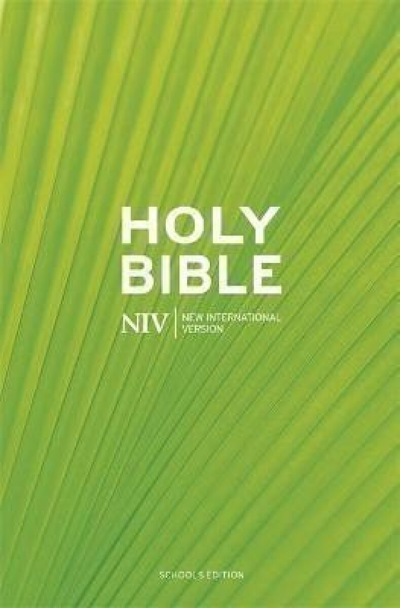 Kniha NIV Schools Hardback Bible