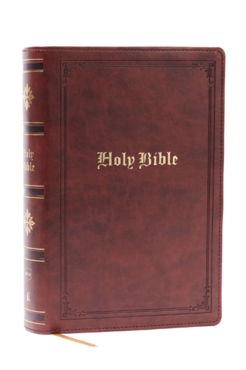 Kniha NKJV Bible: Personal Size Giant Print, Brown Leathersoft, Holy Bible, Red Letter, Comfort Print: New King James Version