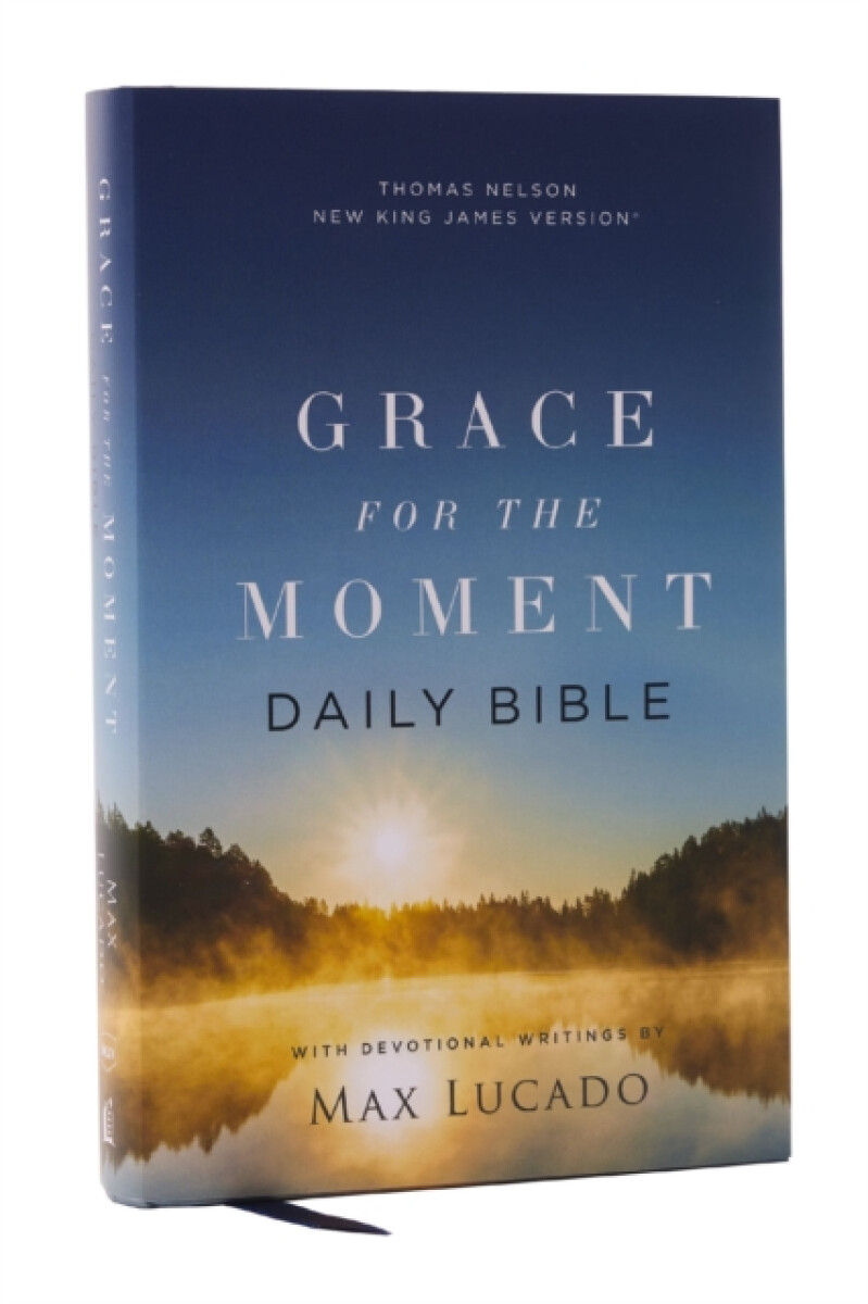 Kniha NKJV, Grace for the Moment Daily Bible, Hardcover, Comfort Print