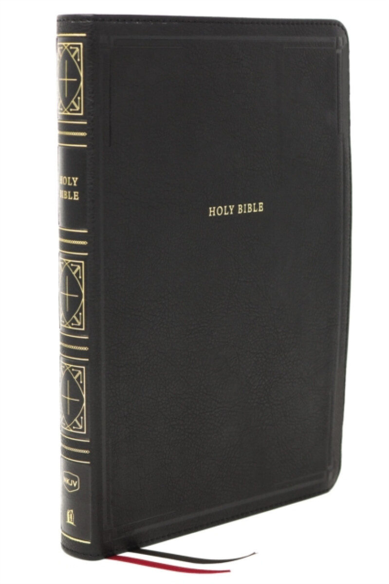 Kniha NKJV Holy Bible, Giant Print Thinline Bible, Black Leathersoft, Red Letter, Comfort Print: New King James Version