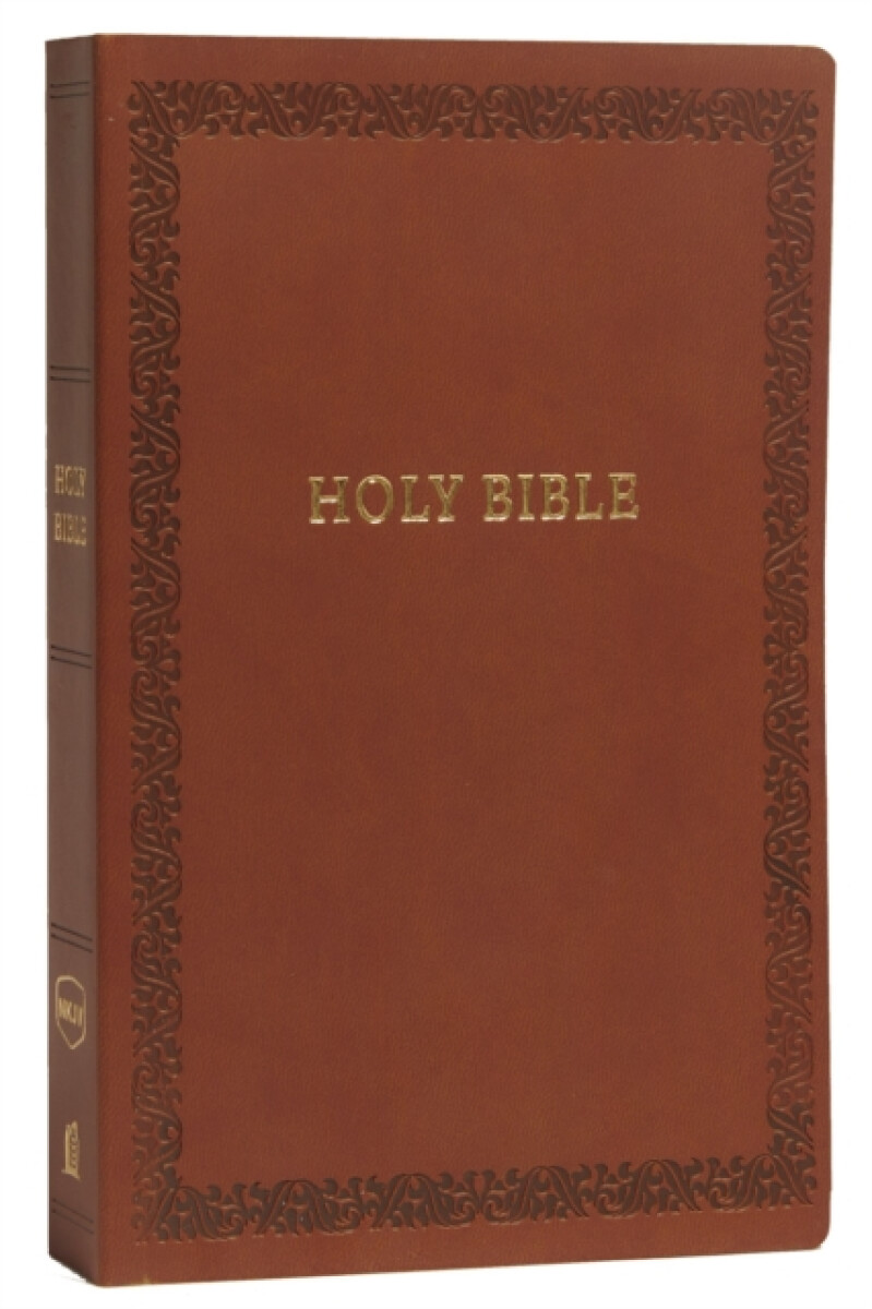 Kniha NKJV, Holy Bible, Soft Touch Edition, Leathersoft, Brown, Comfort Print