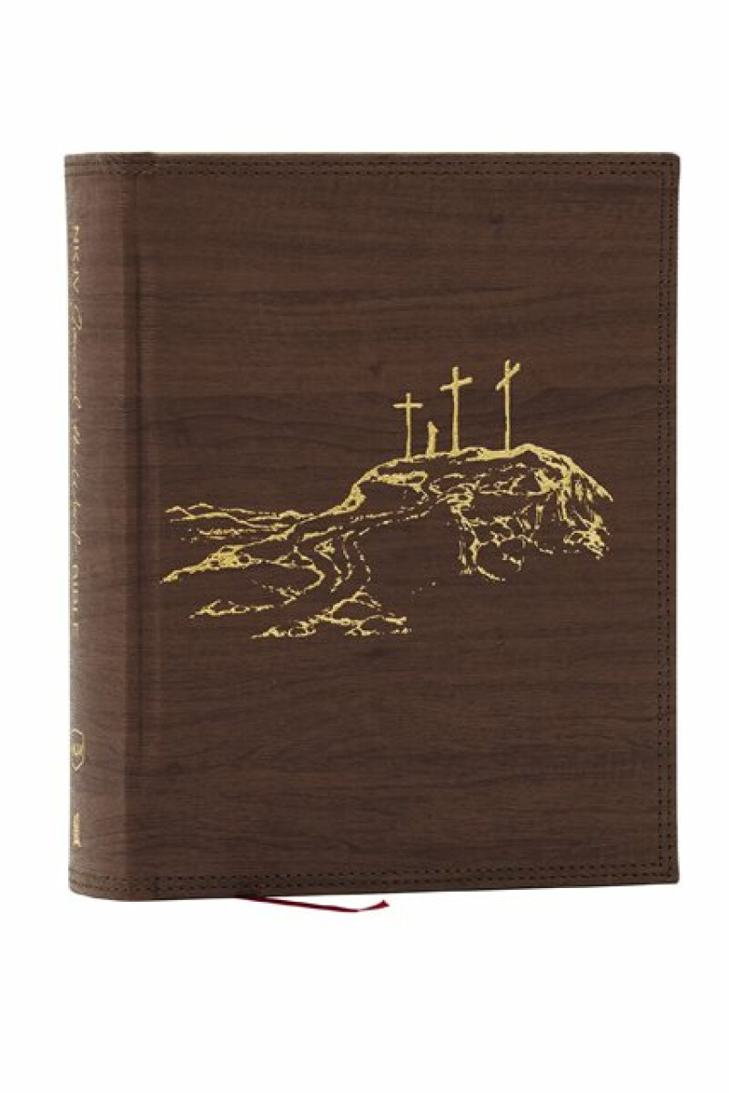 Kniha NKJV, Journal the Word Bible, Large Print: Reflect, Journal or Create Art Next to Your Favorite Verses (Brown Leathersoft over Board, Red Letter)