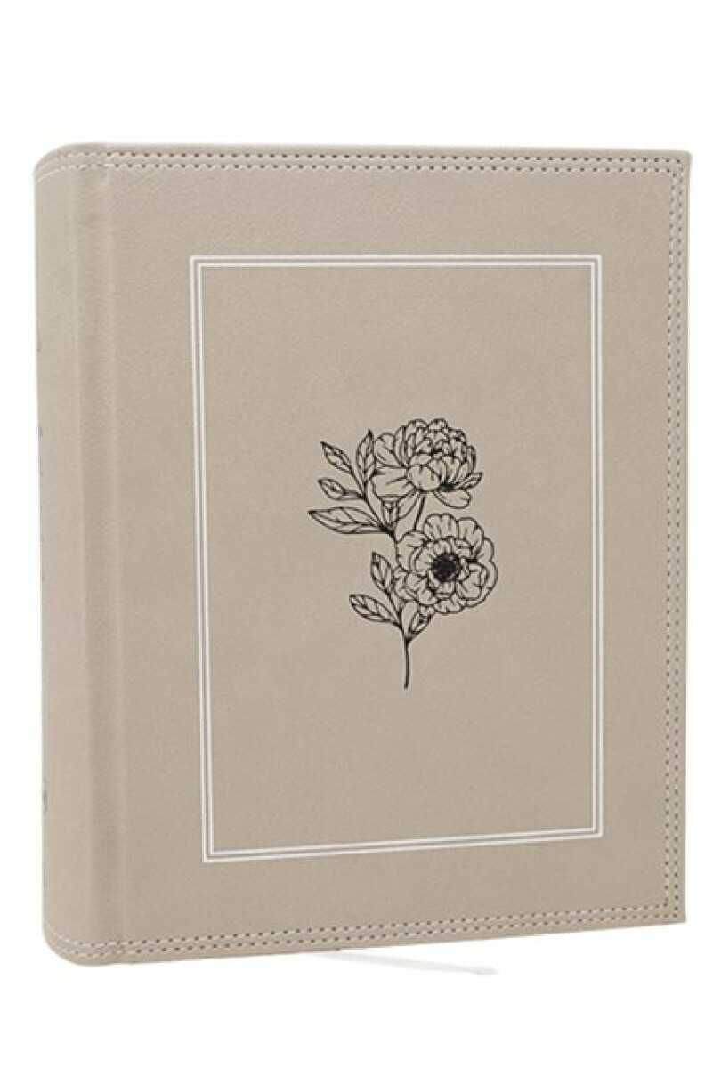 Levně NKJV, Journal the Word Bible: Reflect, Journal or Create Art Next to Your Favorite Verses (Stone Leathersoft over board, Red Letter, Comfort Print) -