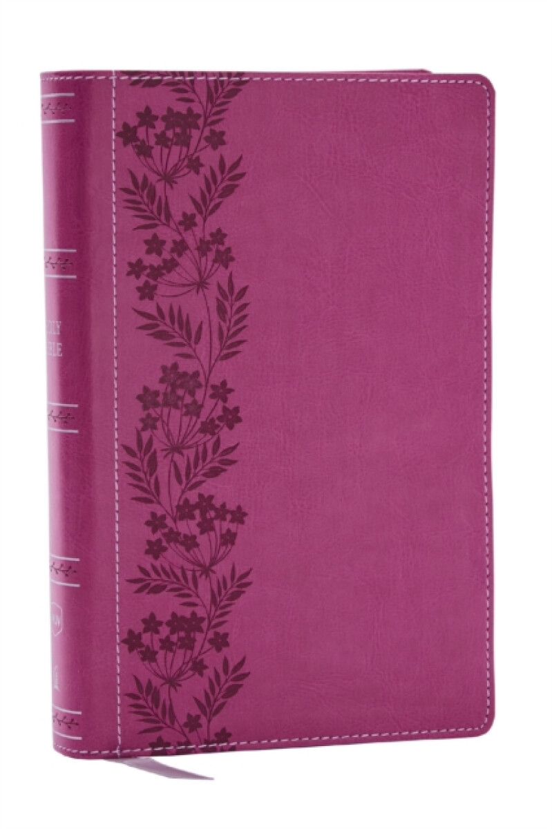 Kniha NKJV Personal Size Large Print Bible with 43,000 Cross References, Pink Leathersoft, Red Letter, Comfort Print