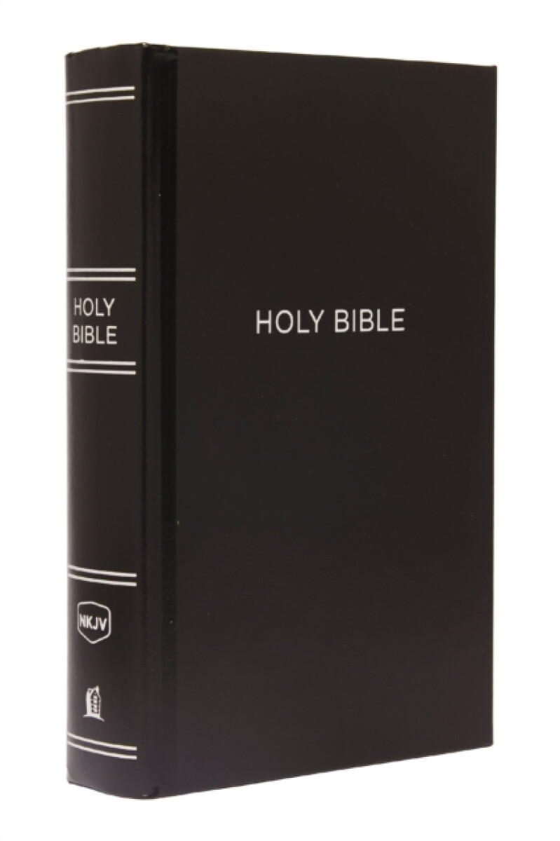 Kniha NKJV, Pew Bible, Large Print, Hardcover, Black, Red Letter, Comfort Print