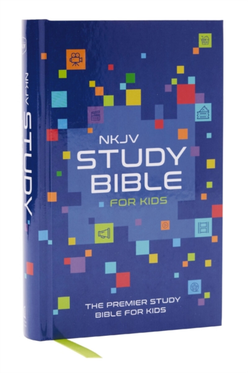 Levně NKJV Study Bible for Kids, Hardcover: The Premier Study Bible for Kids - Thomas Nelson