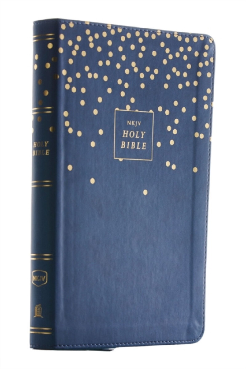 Kniha NKJV, Thinline Bible Youth Edition, Leathersoft, Blue, Red Letter, Comfort Print