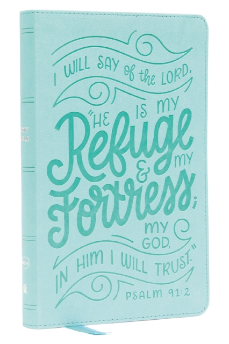 Kniha NKJV, Thinline Youth Edition Bible, Verse Art Cover Collection, Turquoise Leathersoft, Red Letter, Comfort Print