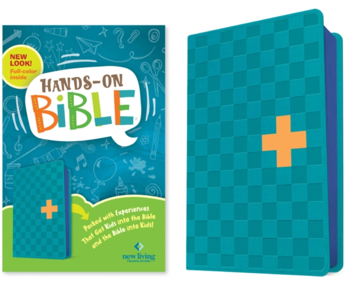 Kniha NLT Hands-On Bible, Third Edition, Blue Check