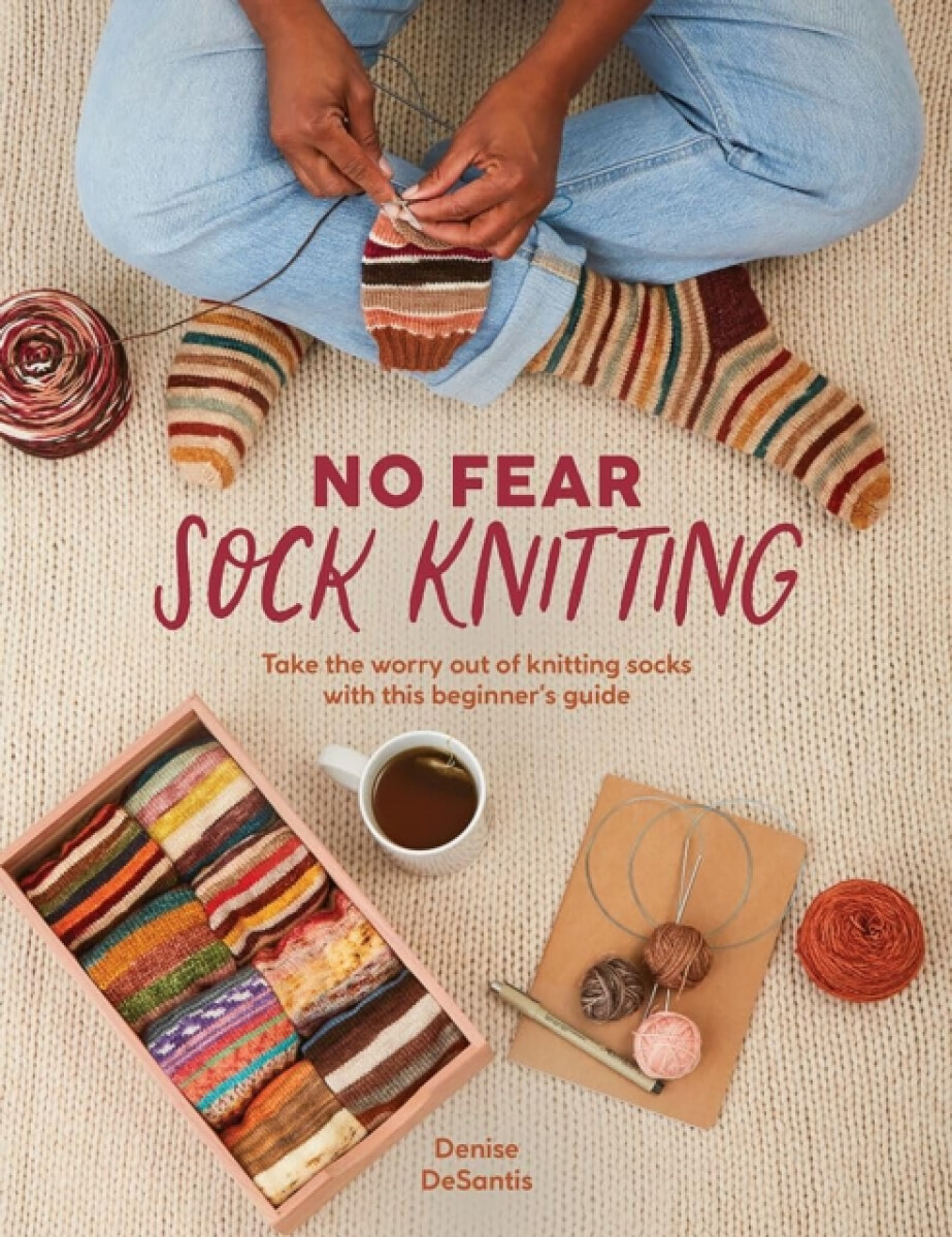 Kniha No Fear Sock Knitting