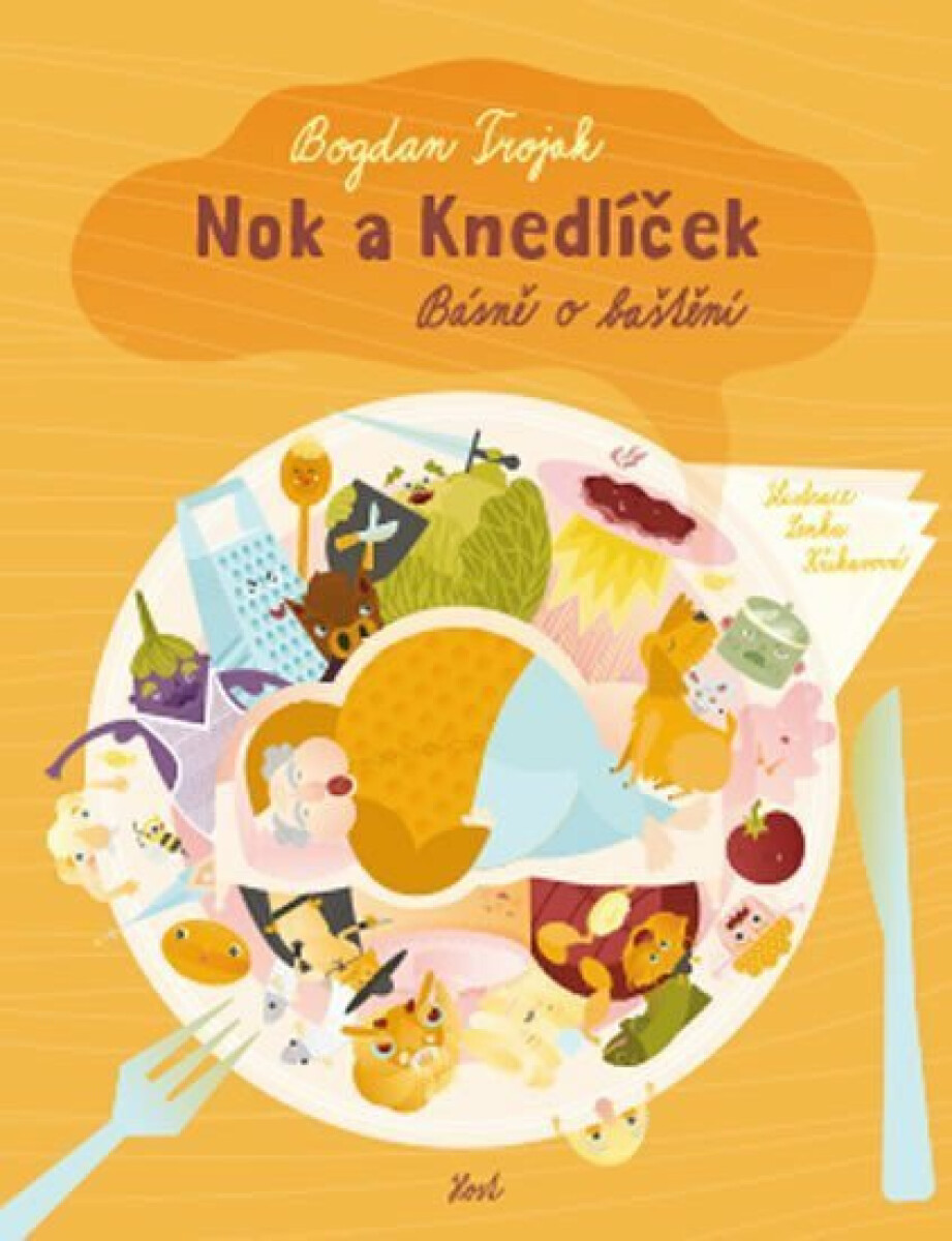 Kniha Nok a knedlíček. Básně o baštění