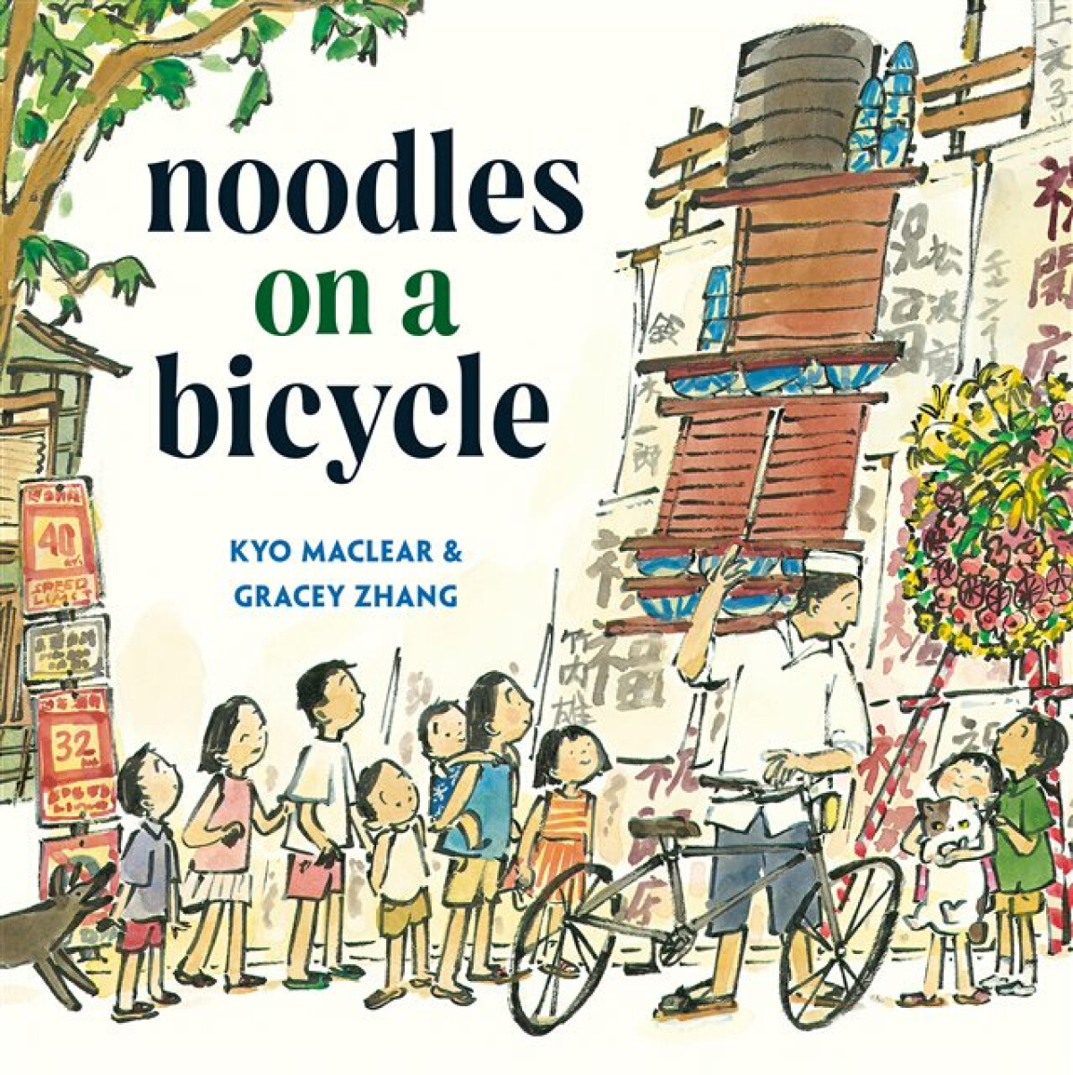 Kniha Noodles on a Bicycle
