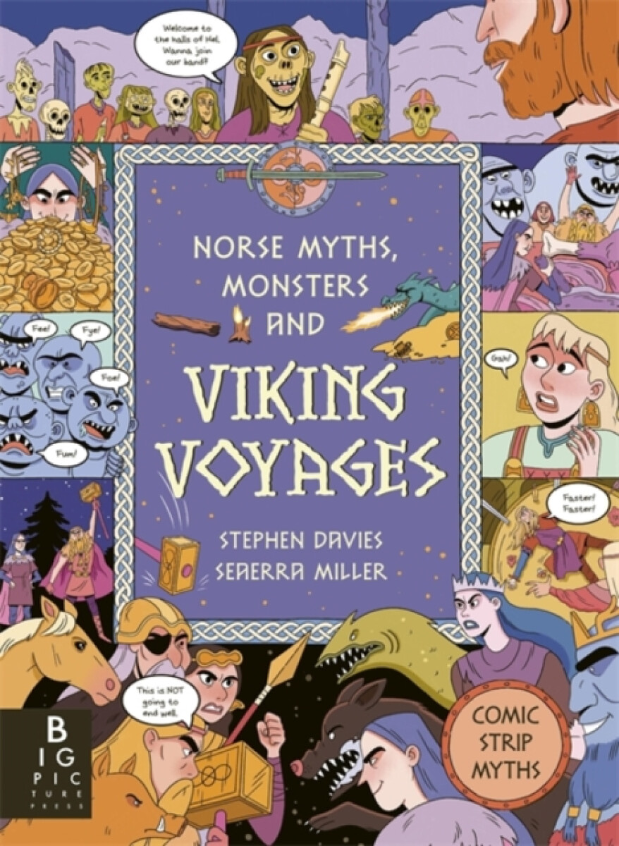 Kniha Norse Myths, Monsters and Viking Voyages