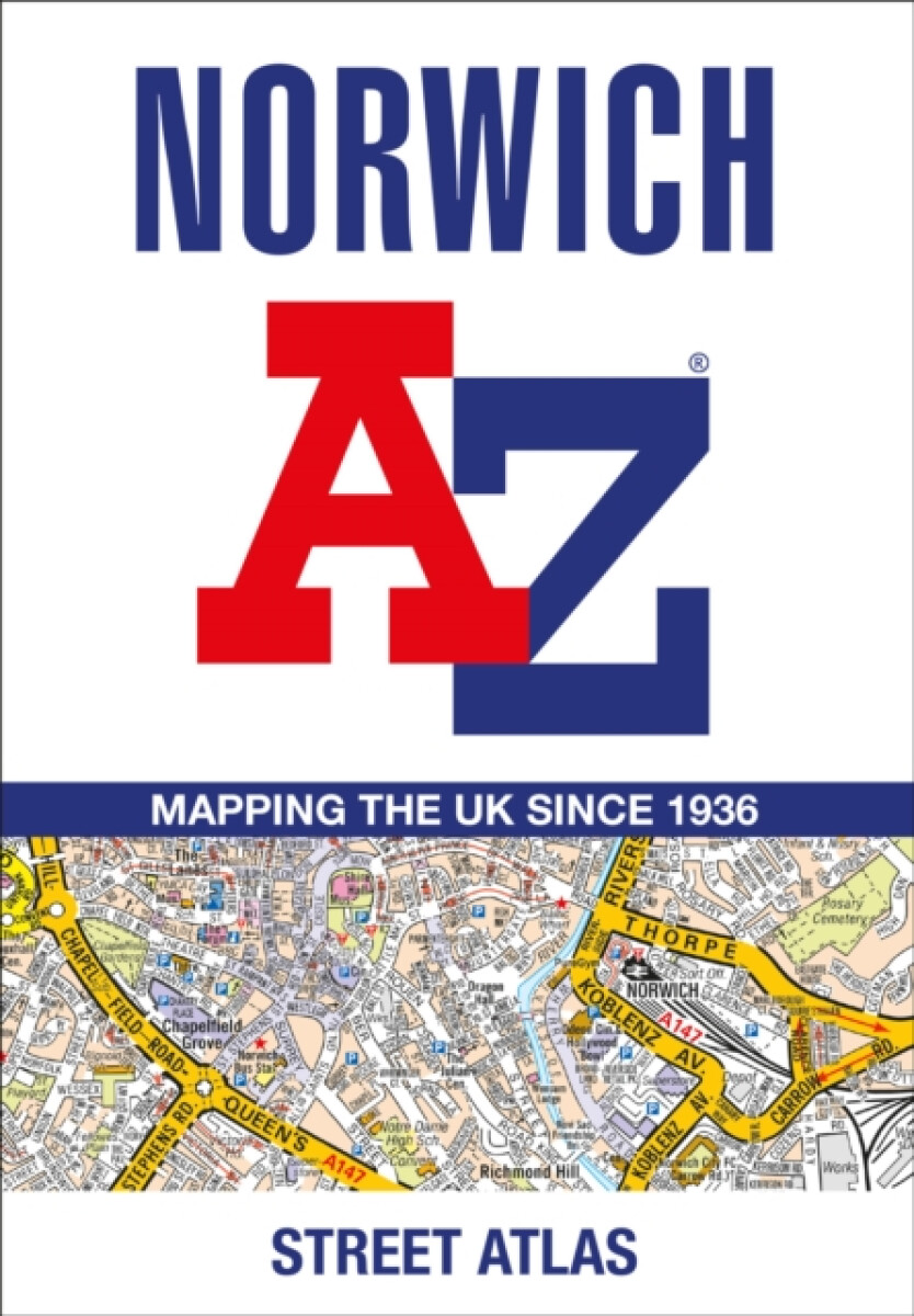 Kniha Norwich A-Z Street Atlas