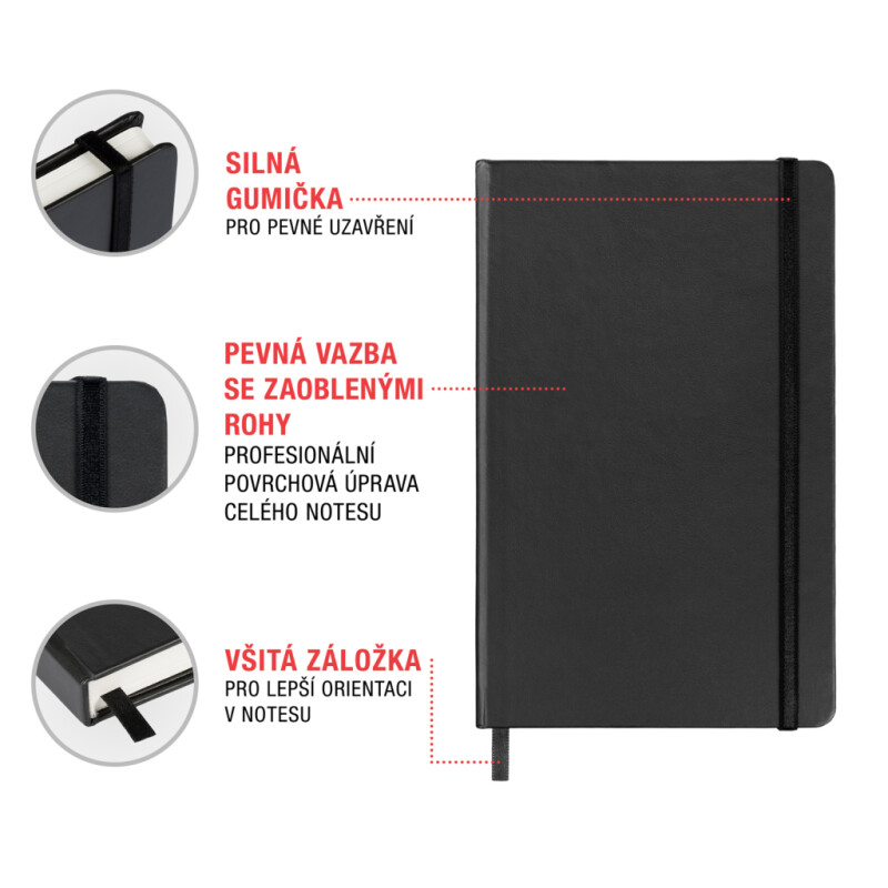 Notes Dominik Miklušák linkovaný – 11 x 16 cm