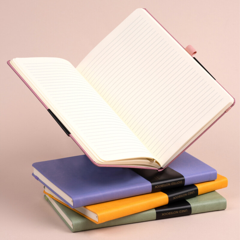 Notes Zelený, linkovaný