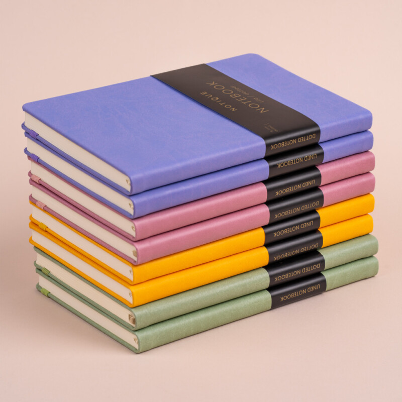 Notes Zelený, linkovaný