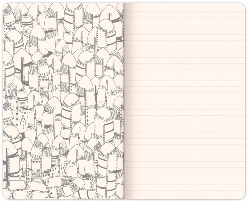 Notes - Omalovánkový, linkovaný, 13 x 21 cm (obrázek 11)