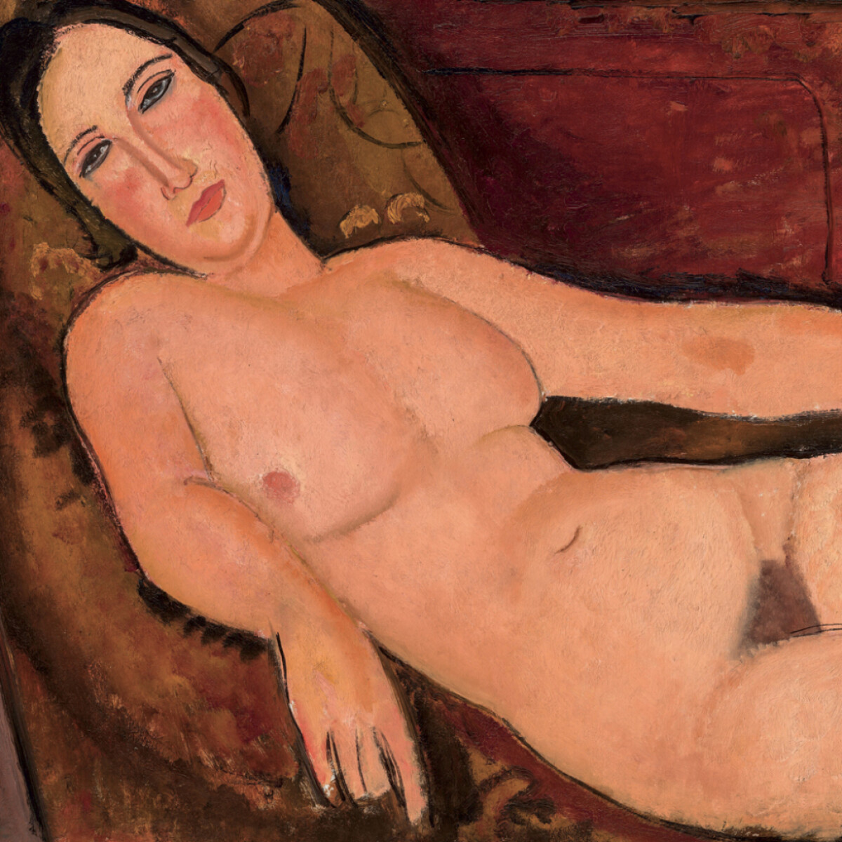 Kalendář 2027 poznámkový: Amedeo Modigliani, 30 x 30 cm