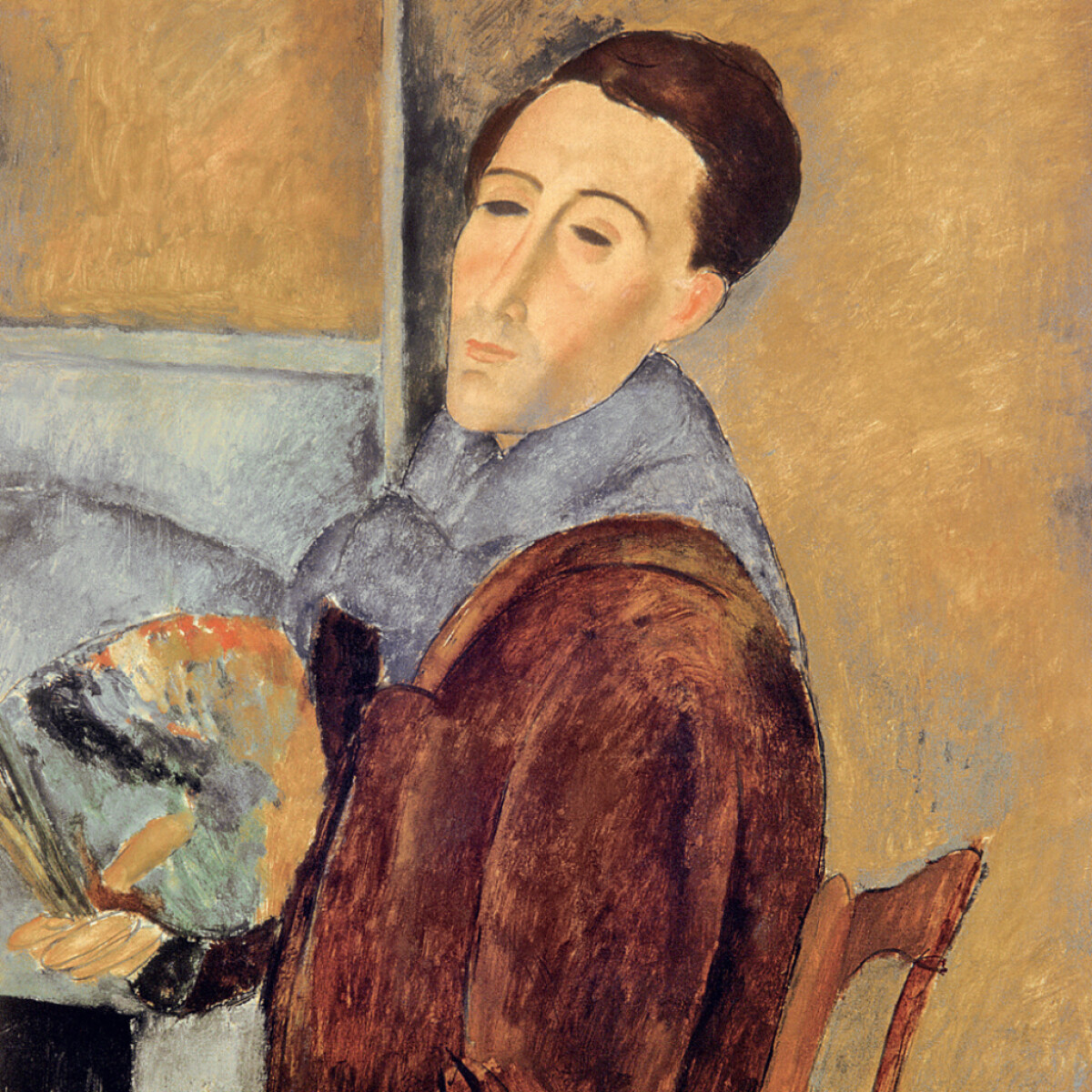 Kalendář 2027 poznámkový: Amedeo Modigliani, 30 x 30 cm