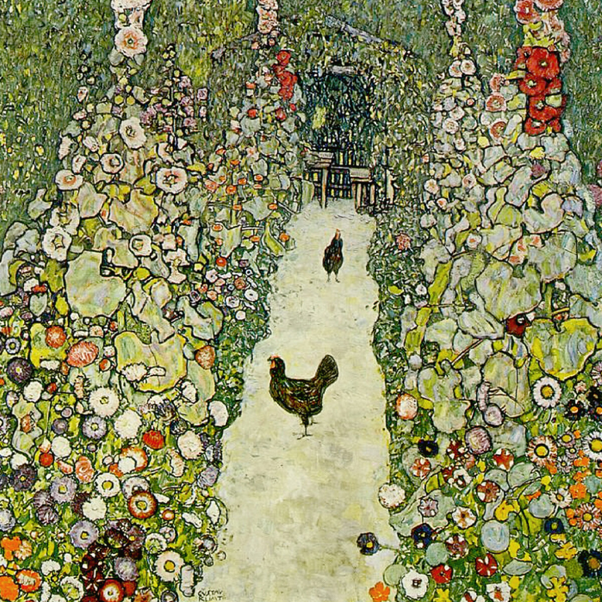 Kalendář 2027 poznámkový: Gustav Klimt 2027, 30 x 30 cm