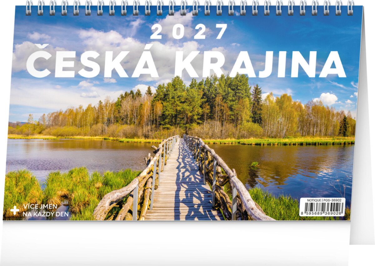 Levně Česká krajina 2027 - stolní kalendář
