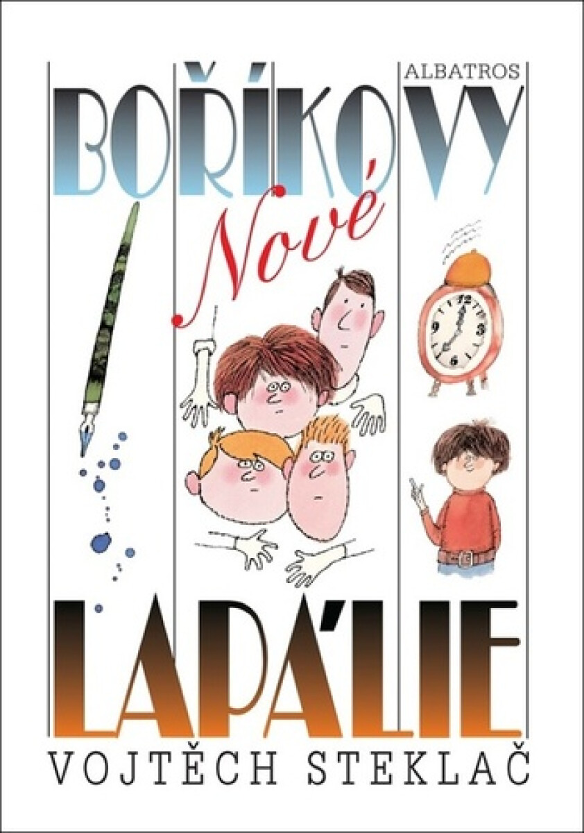 Kniha Nové Boříkovy lapálie