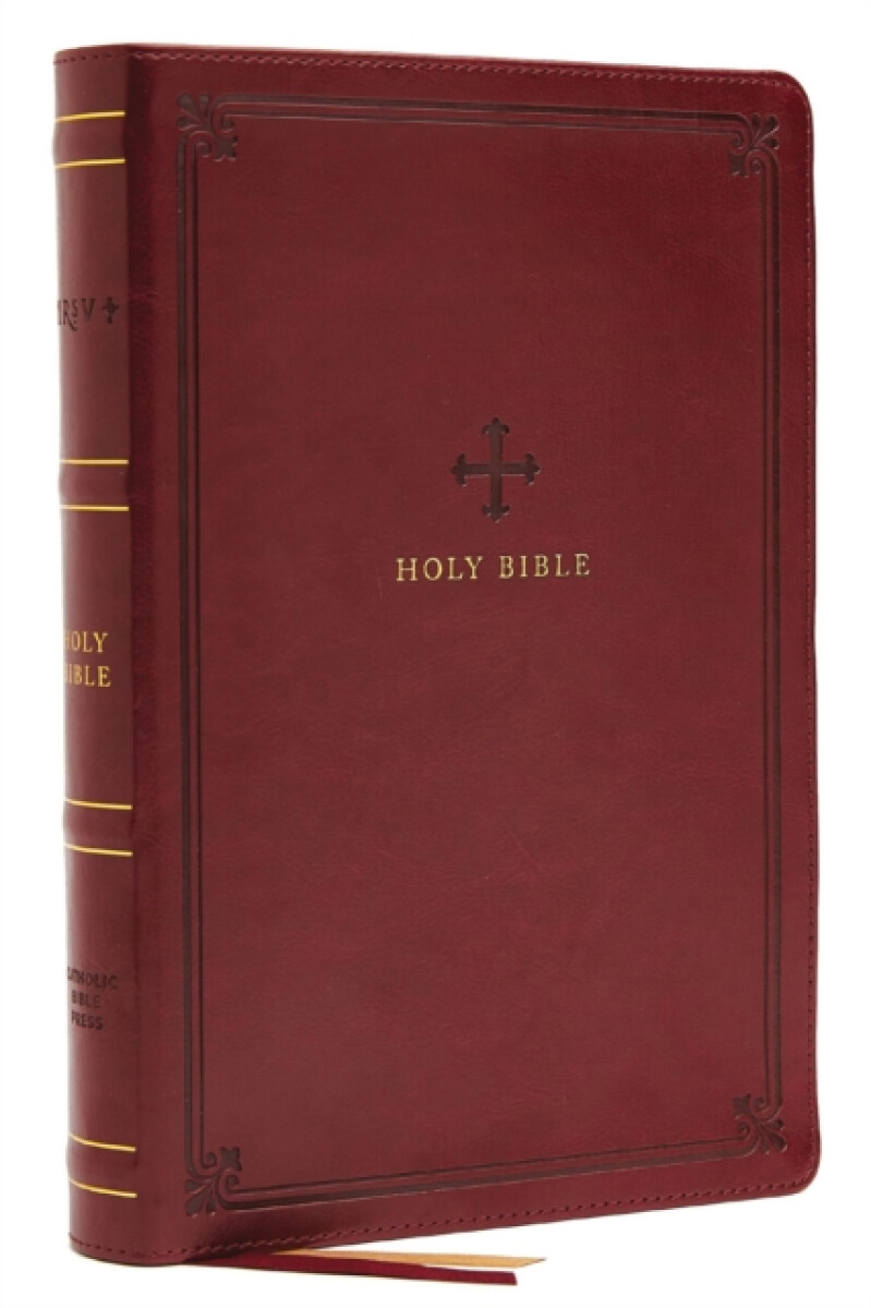 Kniha NRSV, Catholic Bible, Standard Personal Size, Leathersoft, Red, Comfort Print