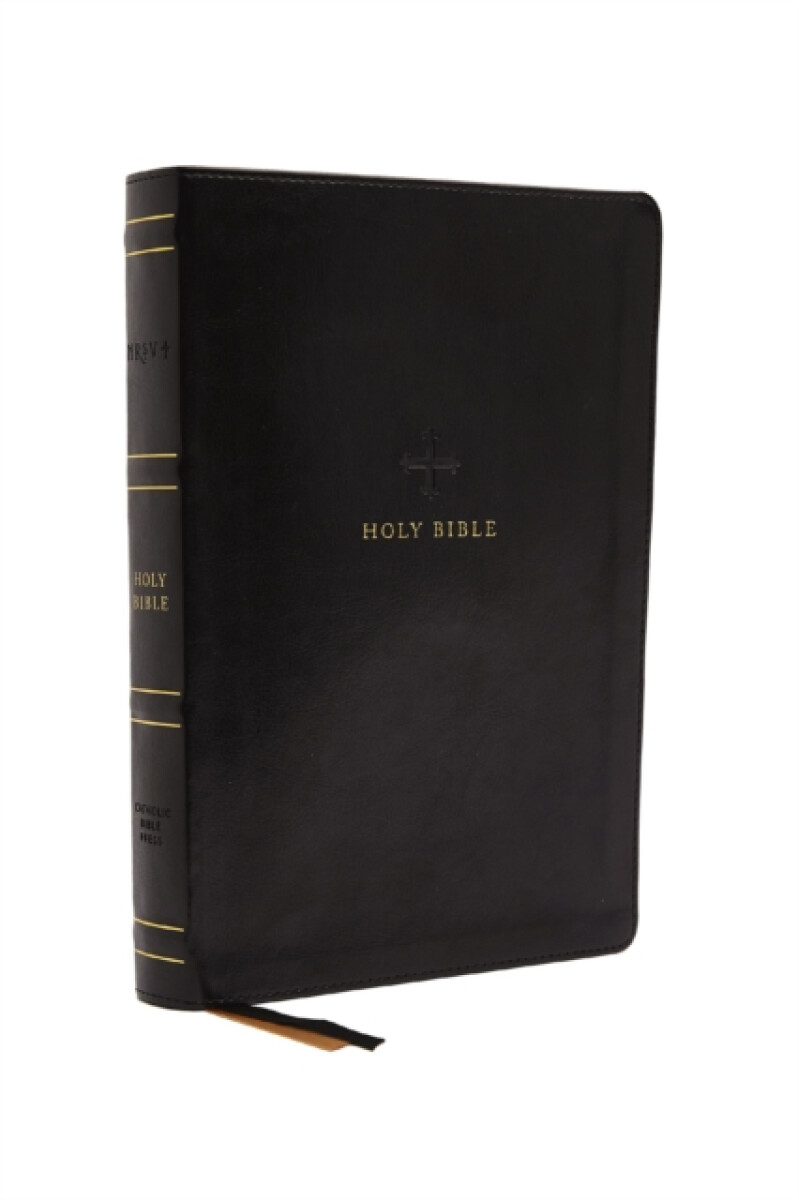 Kniha NRSV, Catholic Bible, Thinline Edition, Leathersoft, Black, Comfort Print