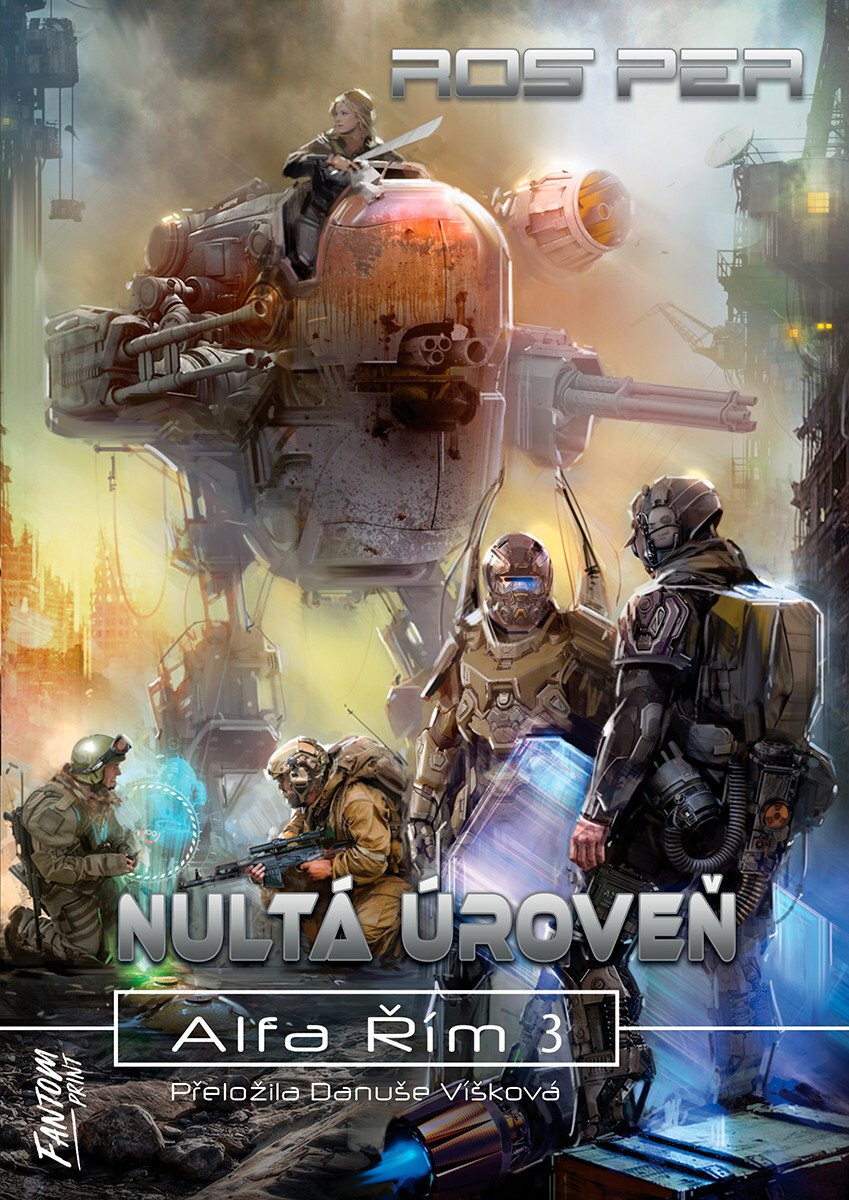 Kniha Nultá úroveň - Alfa Řím 3